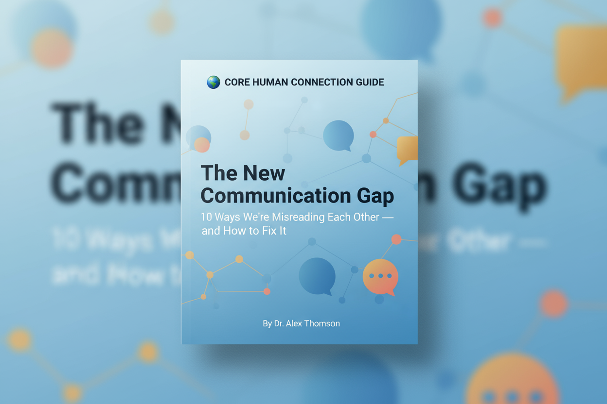 CORE HUMAN CONNECTION GUIDE - The New Communication Gap ebook cover