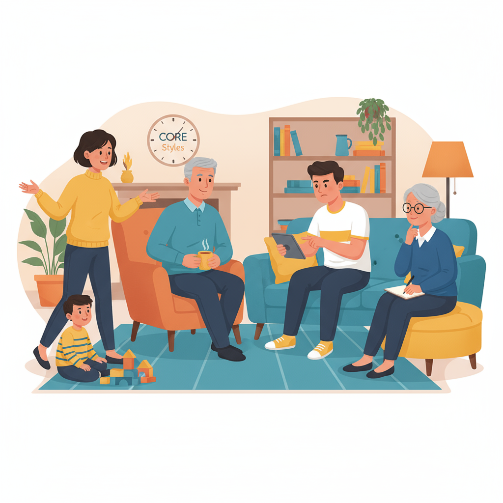 CORE Styles Family Communication